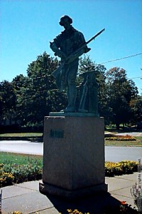 Minuteman Statue, Buckminster Square, Framingham, MA USA