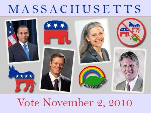 PHOTO - Candidates in the 2010 Mass. Gubernatorial Race