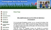 Framingham Save Our Schools Petition