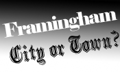 City or Town? Framingham Charter Rumblings Heard Once Again