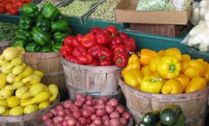 photo - local produce at MA Farmers Market