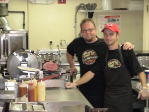 Chris Gagen, (left) and his brother Sean of CJ's Northside Grill in Nobscot.