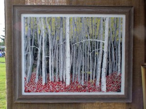 Stand of Birches by Bill Robinson