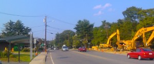 Sewer work on Concord St. between Rt. 9 and Rt. 30, Framingham, MA (2011)