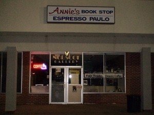 Annies Book Stop / Espresso Paulo, Nobscot Shopping Center, Framingham MA, (July 28,2011 photo)