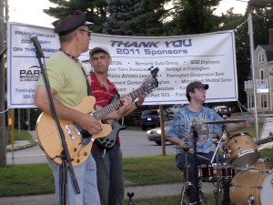 Tony Maenzo and the OFF THE HOOK band, Framingham, MA.