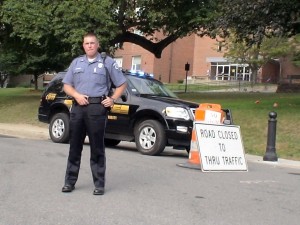 State Street closed at Framingham State University