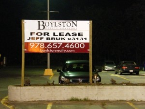 Nobscot Shopping Center now actively leasing out vacant stores.