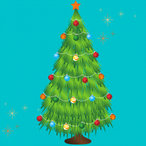 christmas tree, clip art