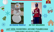 Framingham Toy Soldiers Snow People Scavenger Hunt