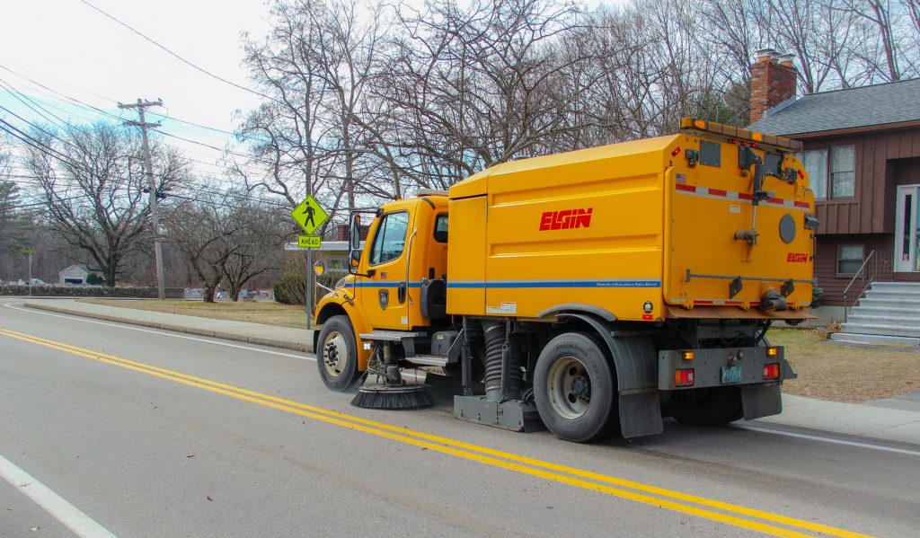 Framingham street sweeping