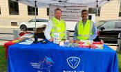 [photo] Framingham Medical Reserve Corps tent at public event.